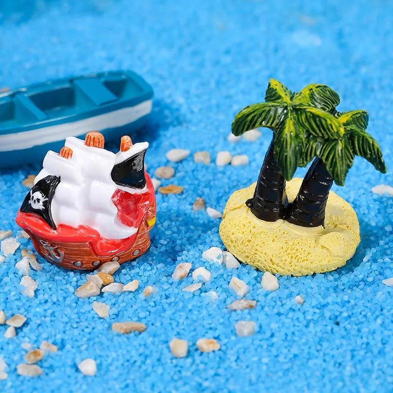 Micro Landscape Nautical Decor Pirate Model