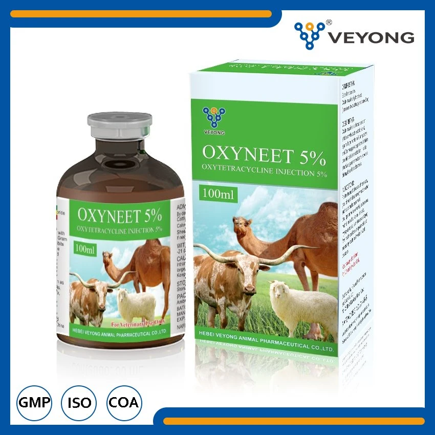 Ветеринарной медицины Oxytetracycline 5% для крупного рогатого скота 50мл 5 % Oxytetracycline ЭБУ системы впрыска для животноводства