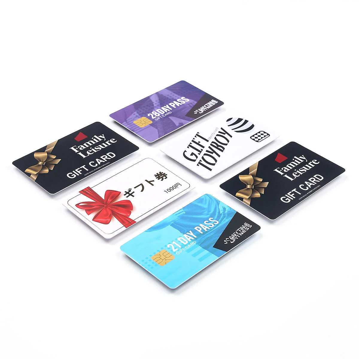 Design personalizado gravado Business Metal Hotel Key RFID Smart personalizado Cartão de ID