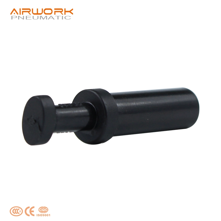 PP-Kunststoff-Schlauch für pneumatische Luft Rohrverschraubung Endkappe Rohr Endstopper-Stecker