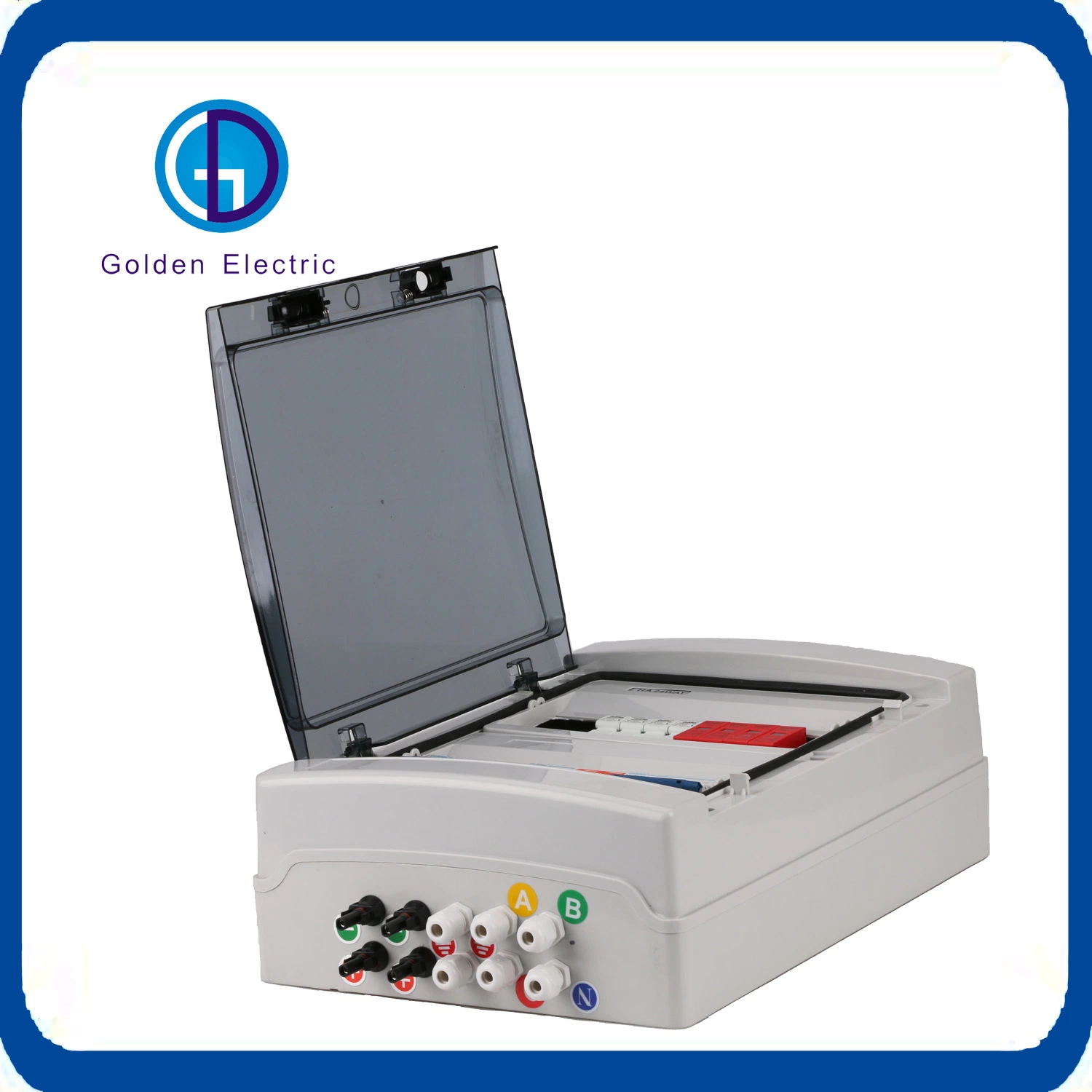 Low Price ABS Plastic Box DC/AC Protection Junction Box 1 Input 2input 3 Input 4 Input 5 Input 1 out