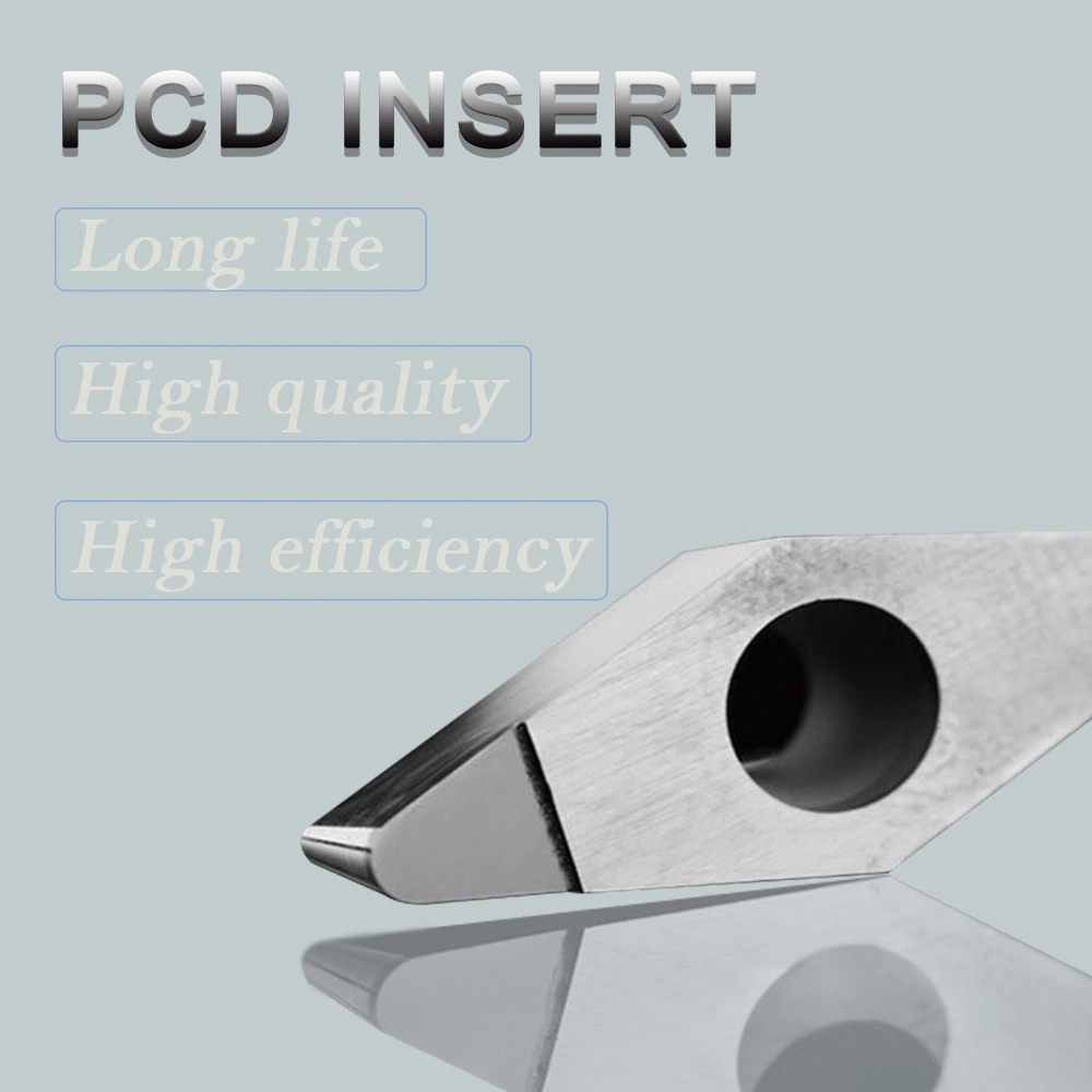 PCD Standard Turning Milling Insert PCD Insert for Carbide Aluminum Alloy and Non-Ferrous Metal