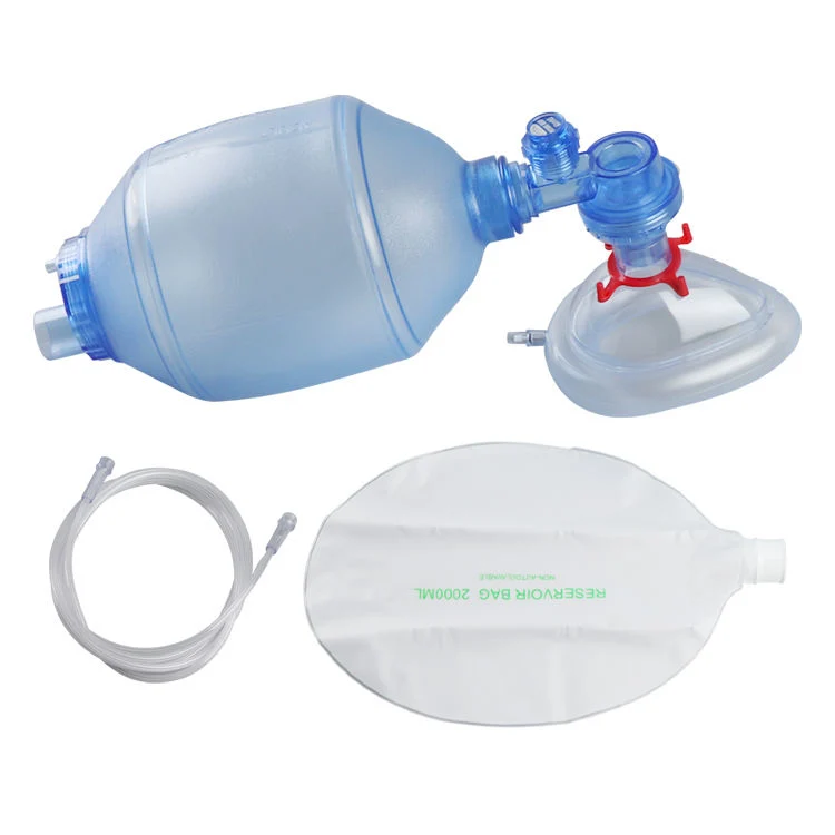 PVC Oxygen Resuscitator Bag for Adult