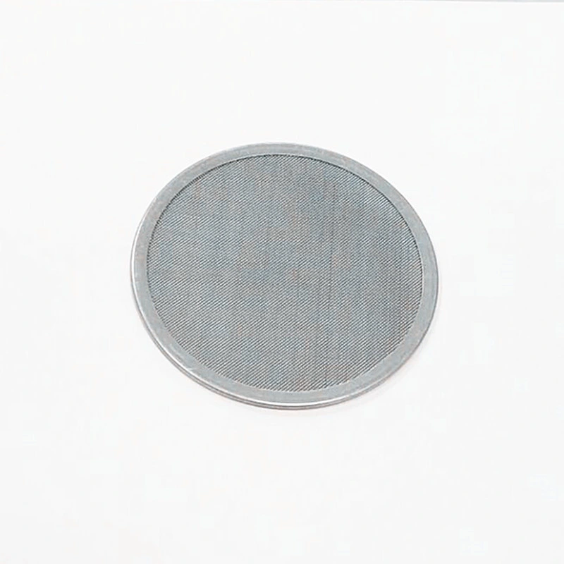 Rimmed 1 2 5 10 15 20 25 Micron Circular Stainless Steel Ultra Fine Wire Stainless Steel Filter Discs