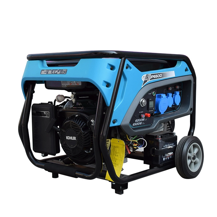 Factory 6000watts Electric Home Emergency Small Gas Power Portable CE EU-V Gasoline Petrol Generator for Sale