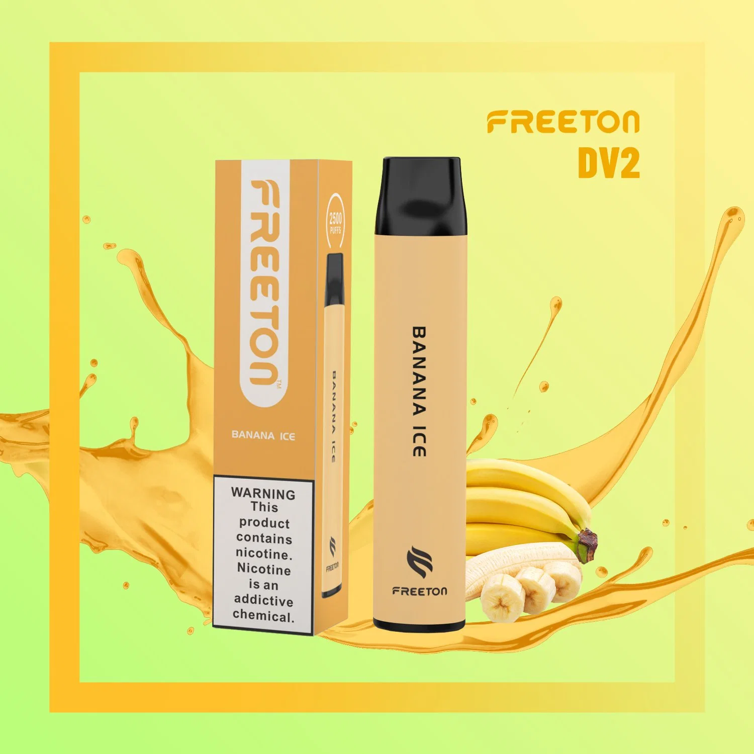 Freeton  2021 New Device Vape Pen 2500 Puffs Disposable/Chargeable Vaperizor Wholesale/Supplier Puff Bar