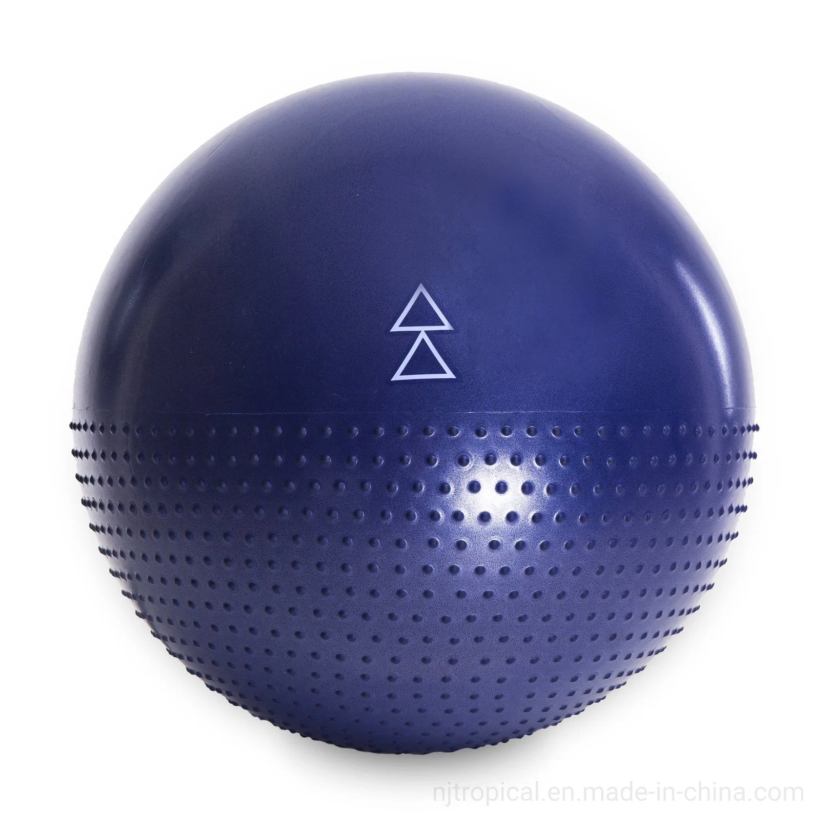 Pink Farbe Größe Logo Print Yoga Ball