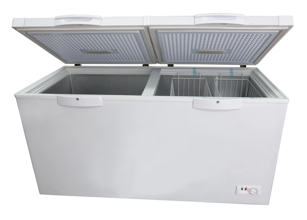 Monitor de abertura de porta dupla comercial e doméstica 168L a 400L Frigorífico frigorífico arca congeladora