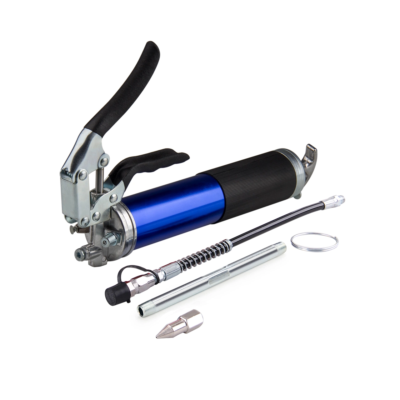 Auto Heavy Duty Pistol Grip 6000 Psi Blue Grease Gun