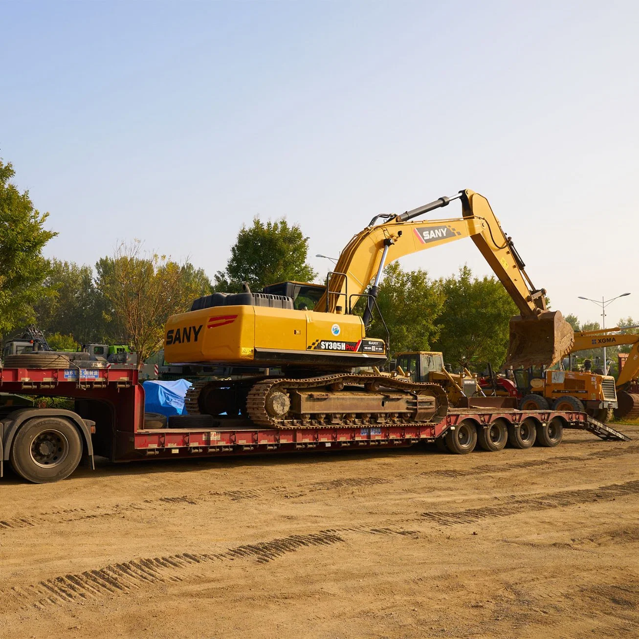 Second Hand Engineering Construction Machinery Shipments Used Excavator Machine