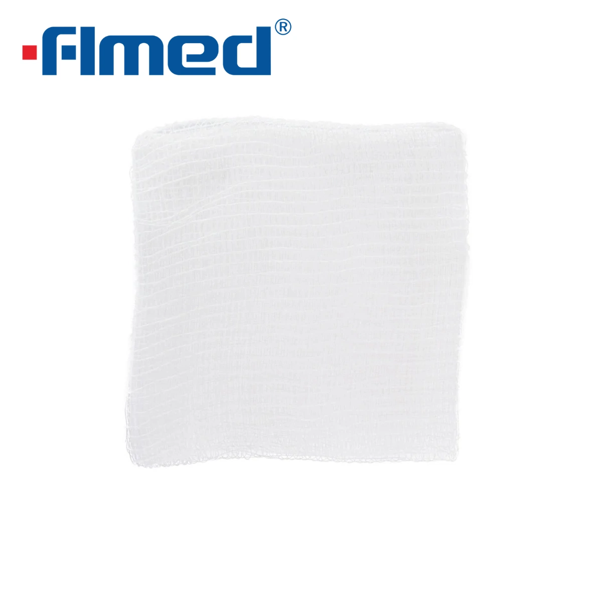 Medical Wound Dressing Supply Folded 17 Threads 10*10 Cm 8 Ply Gauze Sponge Pads