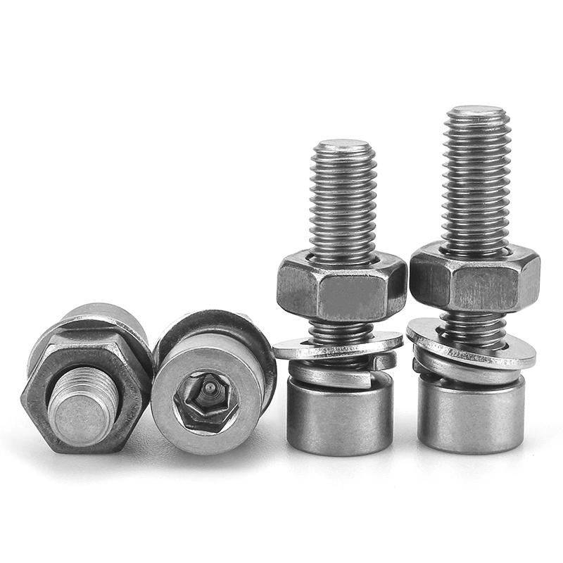 Titanium Colored Round Head Allen Bolt Hex Socket Head Cap Screw