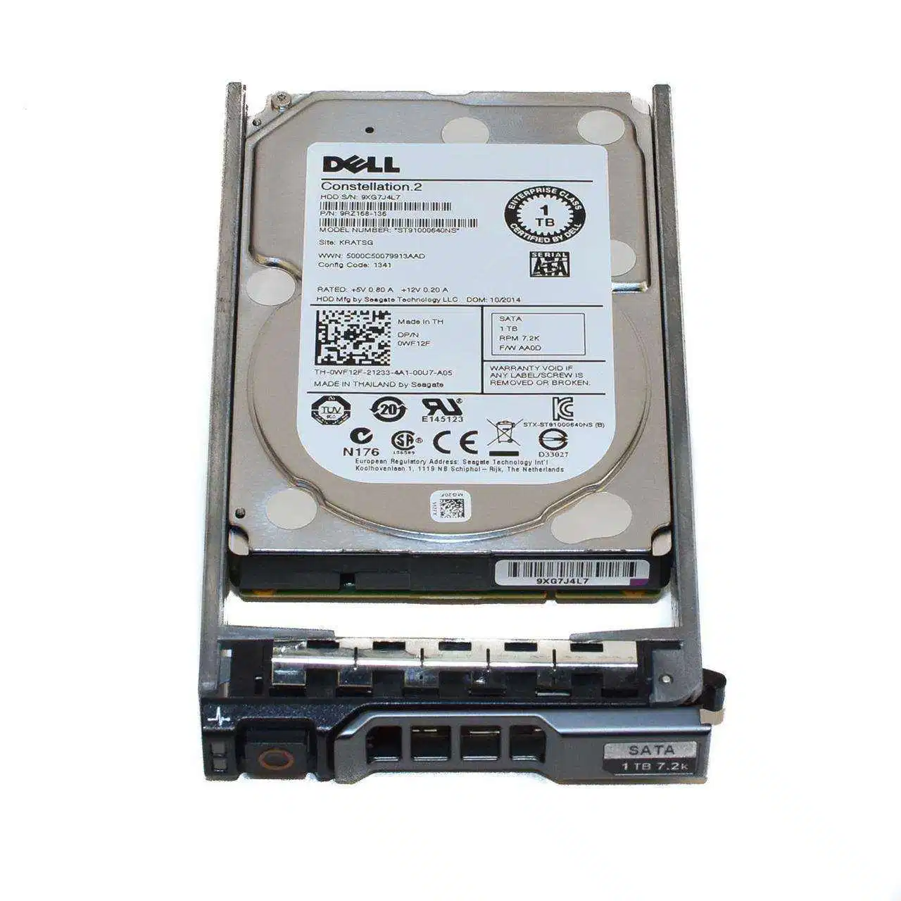 HDD жесткий диск для сервера для установки в стойку 1t SATA 3.5 7.2K серверный жесткий диск