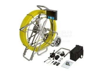 Mini Roller Skid CCTV Video Drain Push Rod Inspection Camera for Gas Utility Energy Industry