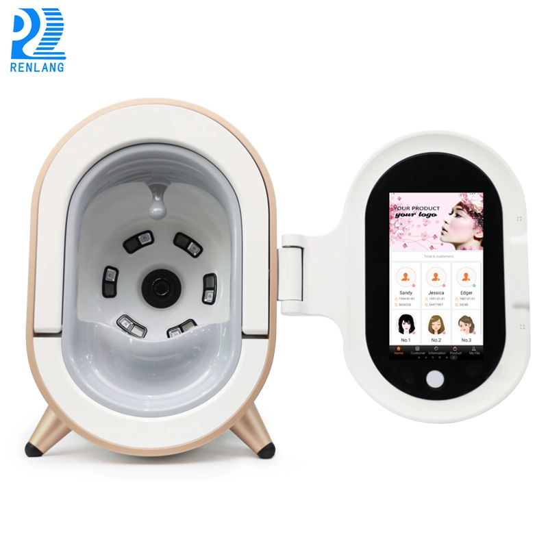 Hot Sale 3D Facial Skin Testing Equipment with Camera