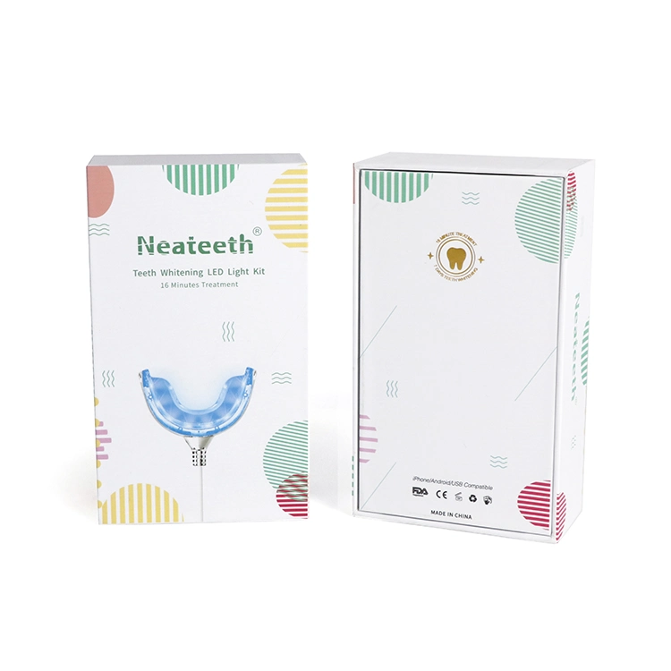 New Brand in 2020 Neateeth HP/Cp/Pap Gel OEM Manufactory 2ml/4ml Pen Private Label 16/24/32 LED Light Smart Phone Teeth Whitening Kit