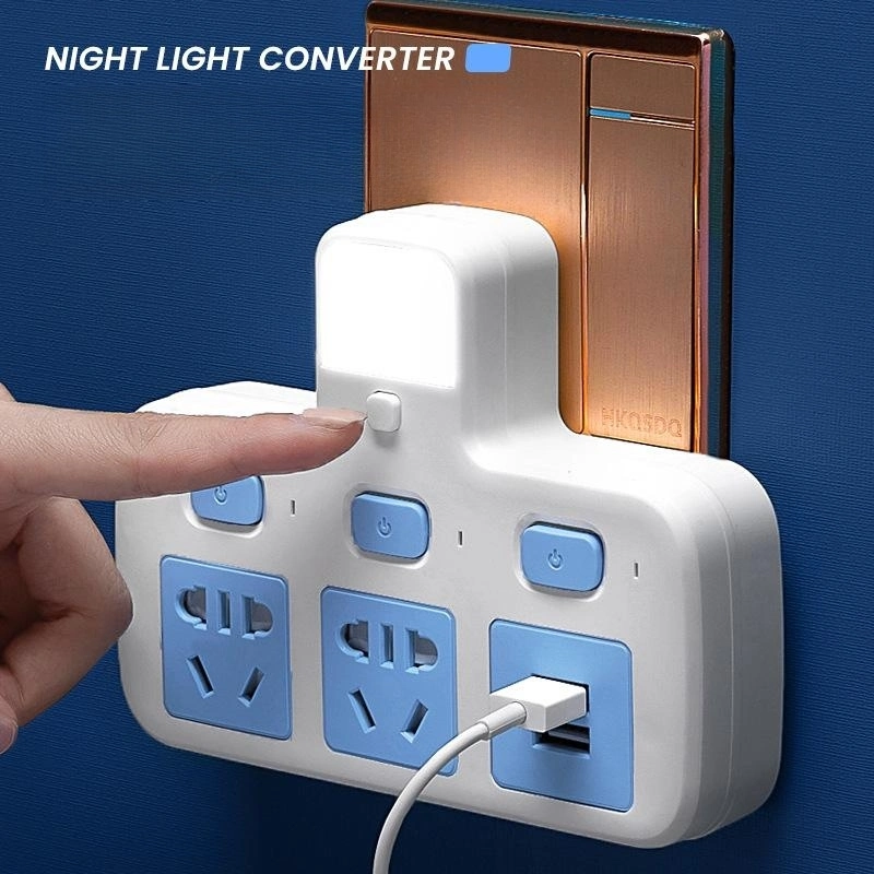 Power Strip Hot Sale Plug Converter conversión de paso global simple Conector hembra