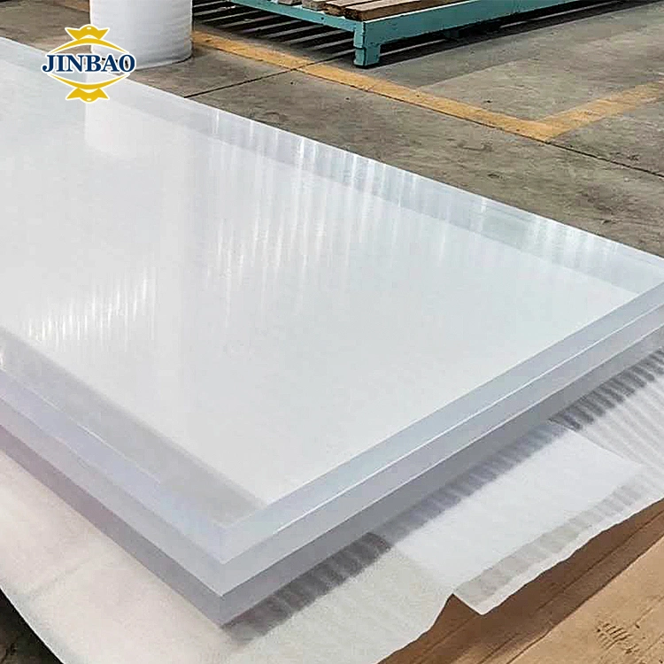 Jinbao 1" grueso A1 Tamaño Plexiglass Panel Precio Perspex Corte por láser Acrílico usado Plexiglás Acrilico Plato de Acrilo hojas transparentes