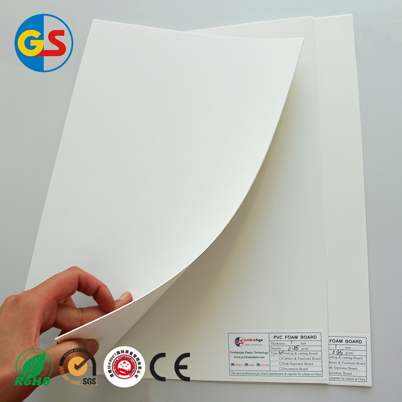Goldensign Hersteller Recycle PVC Foam Board 3mm expandierte PVC-Platte