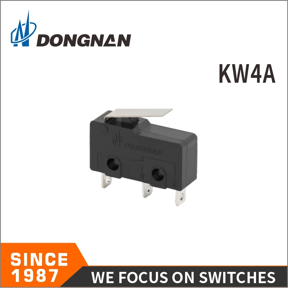 Kw4a Mini Micro Switch Button Switch with Handle Manufacturers Direct Sales