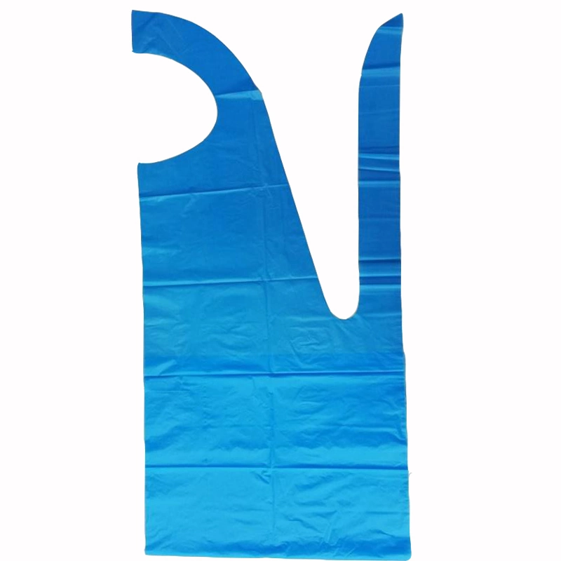 Restaurant Disposable Apron (LY-APT-B) PE Plastic Apron