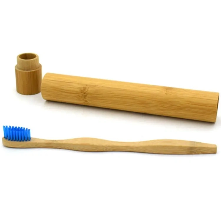 Eco-Friendly Natural Bamboo Tubes Packaging, Bamboo Toothbrush Holder, Bamboo Toothbrush Case