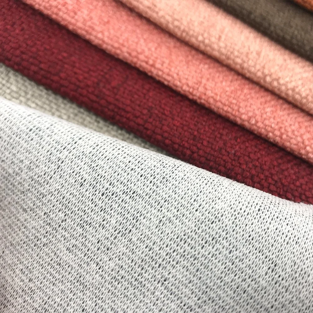 Factory Direct Commercial 100% Linen 210t 300d*300d Polyester Holland Woven Sofa Cover Fabric Cloth Set for Furniture Textile