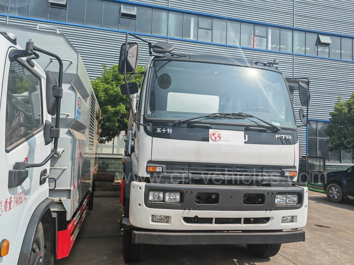 Japan Ftr 16cbm Vakuum Abwasser Fäkalabsaugung Reinigungs-LKW