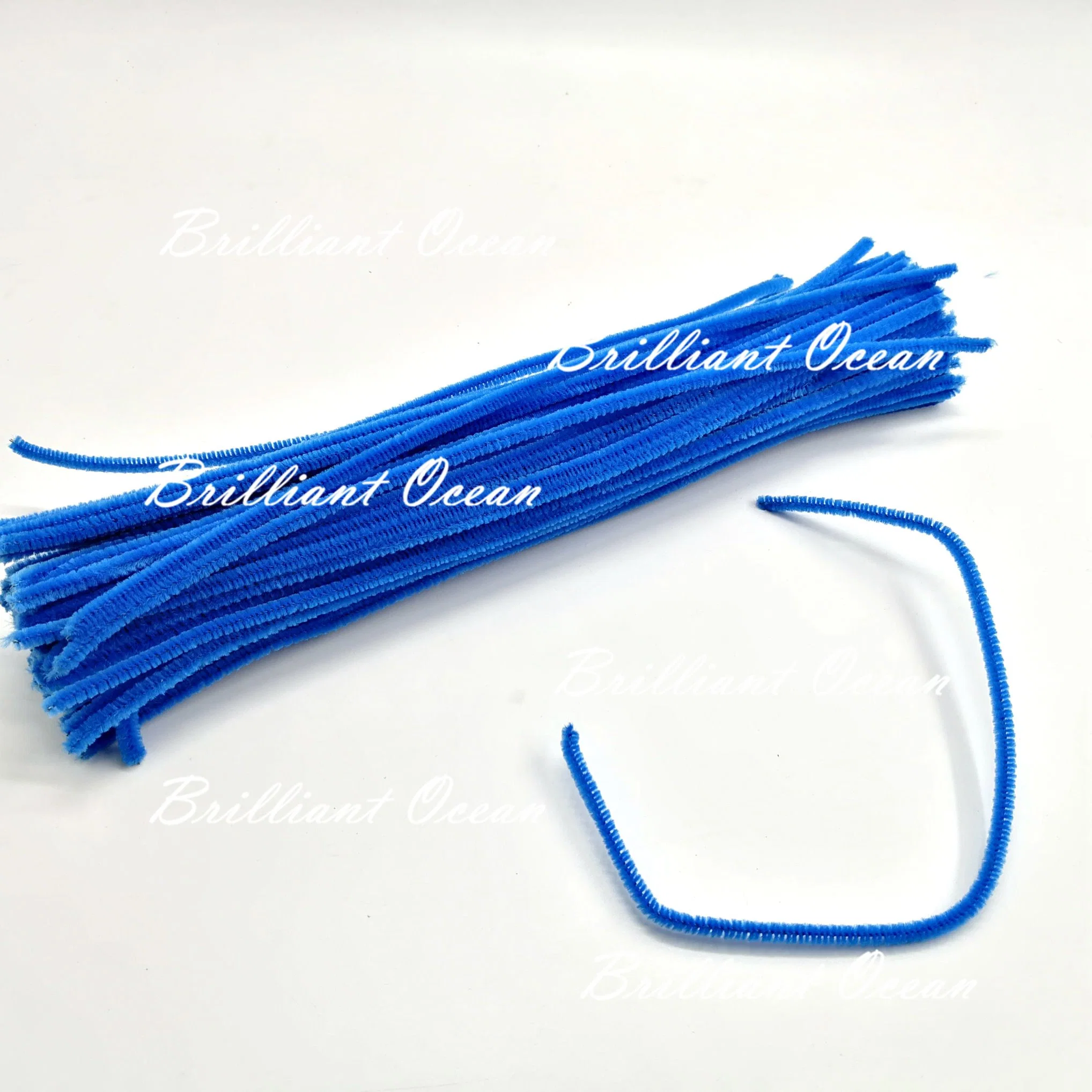 Pipe Cleaners Blue Chenille Craft Stems for DIY Art Craft Kids Safe