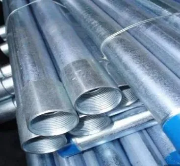 Matériau de construction de tuyaux en acier galvanisé tuyaux en acier