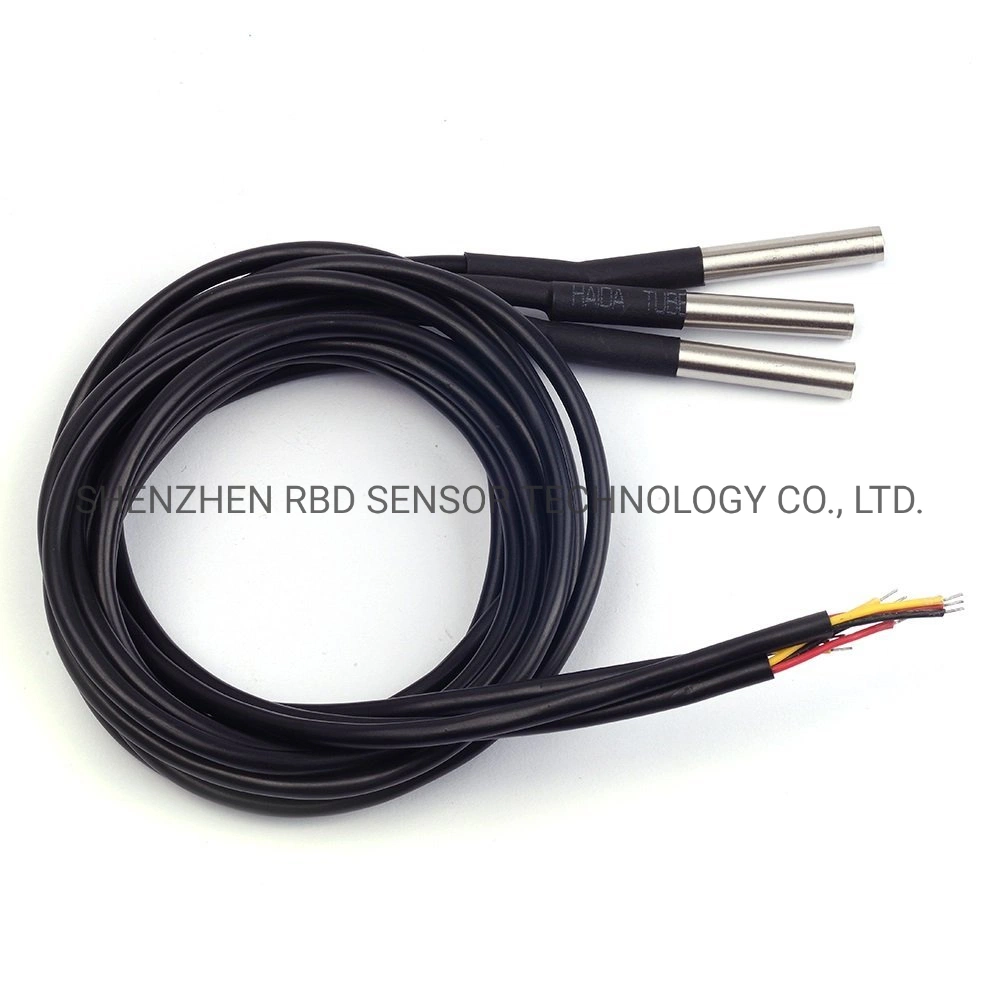 Custom-Made Ds18b20 Temperature Sensor Waterproof IP67