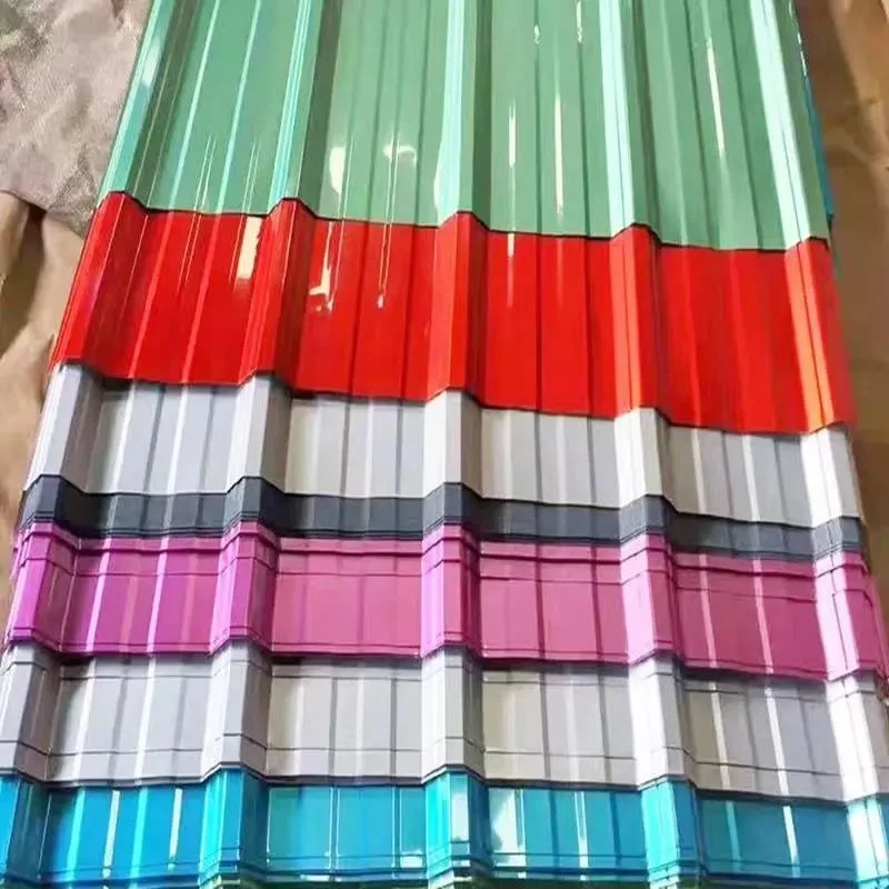 Sales Export Price Type PPGI/PPGL Galvanized Corrugated Board Color Steel Tile Roof/Villa/Warehouse/Chicken/House Pig House Sheets Color Steel