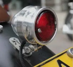 Bomber LED Stop Lamp Tail Light for Retro Custom Project Motorcycle Motorbike