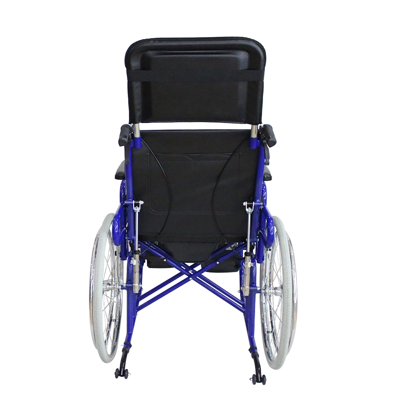 Muti Functional Stainless Steel Cerebral Palsy High Backrest Economic Medical Wheel Chair Commode Chair