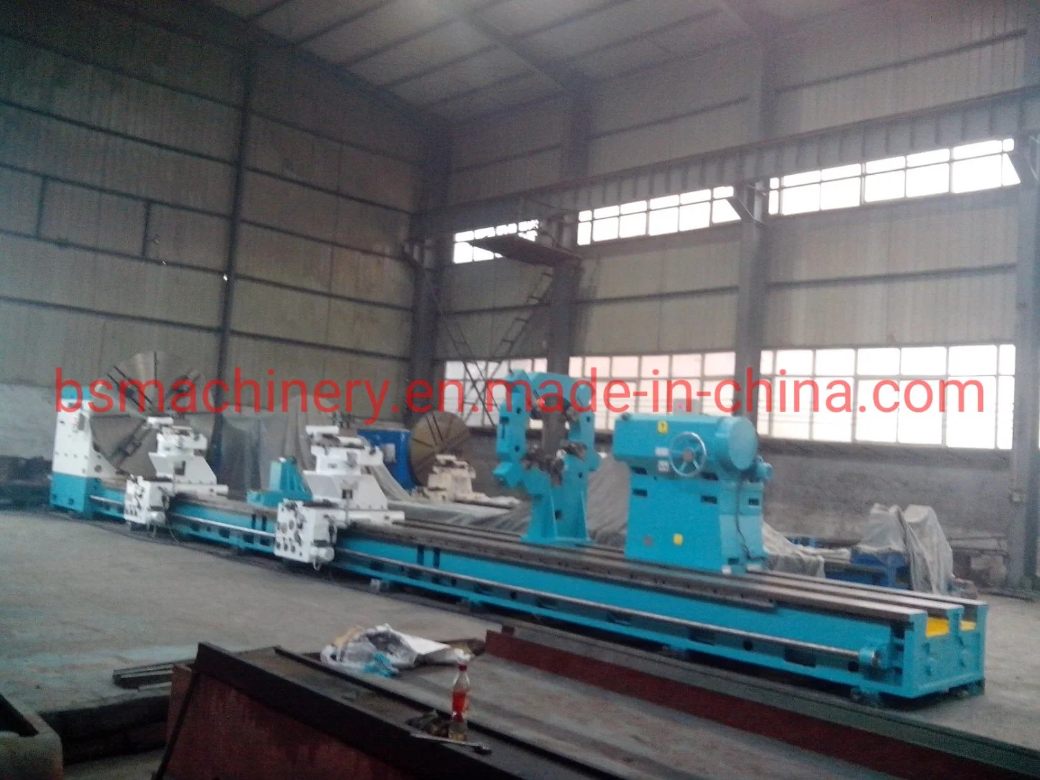 32tons Load Capacity Heavy Duty Horizontal Lathe Machine