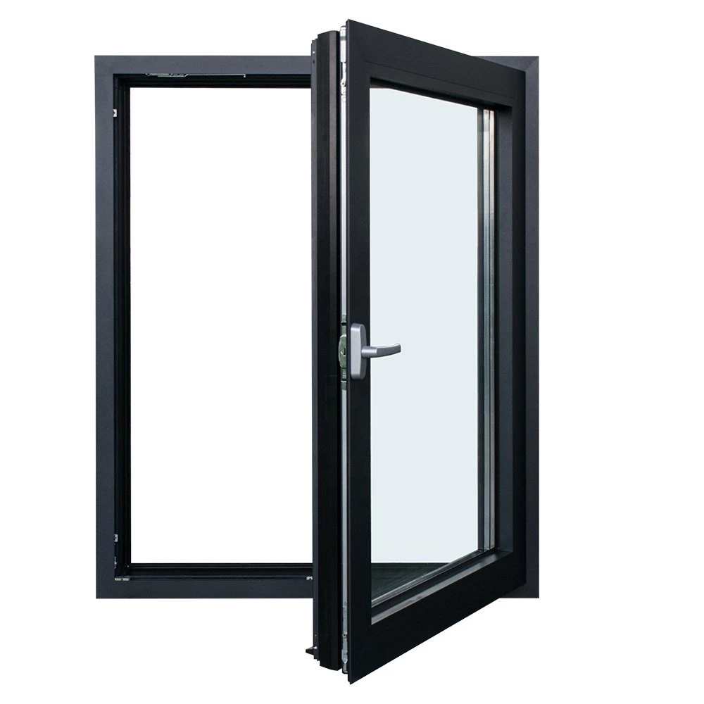 Turn PVC Aluminium Window Double Glazed Casement Window