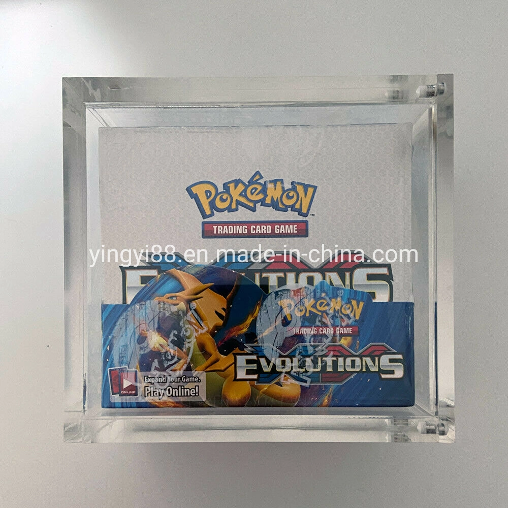 En acrylique transparent populaire moderne Pokemon Pack cas