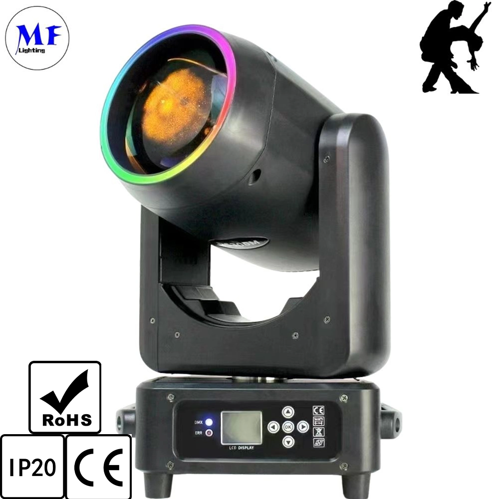 Placas de color CE RoHS 14 + luz blanca DMX-512 150W 540° Pan LED efecto Baile láser luces de cabeza en movimiento Haz Luz de escenario LED Mini Wash Luz de foco en movimiento