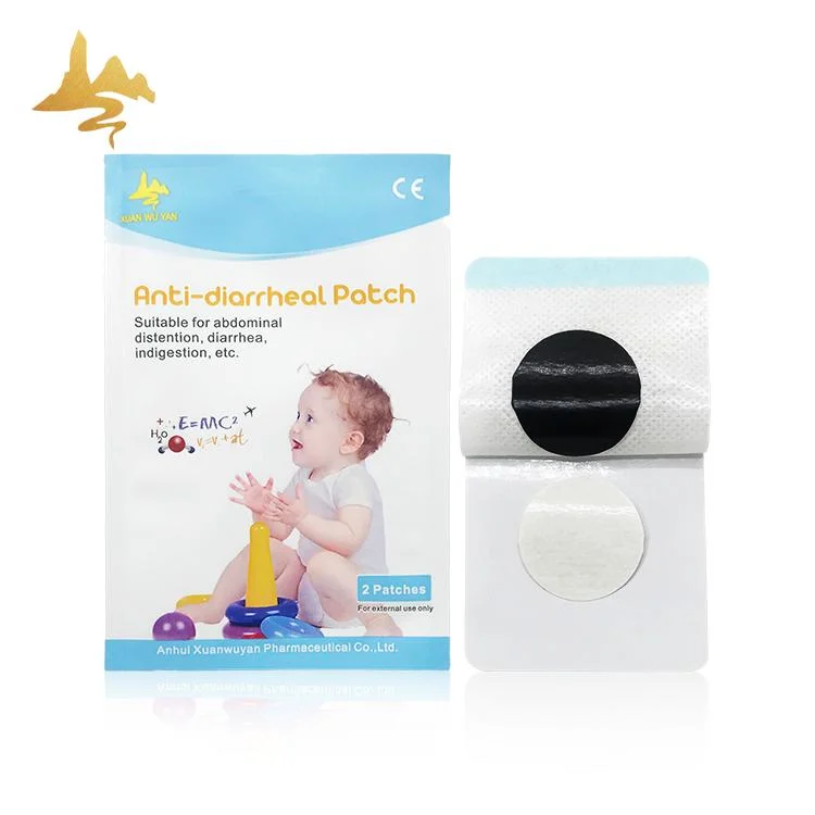 Produit personnalisé médical non tissé tissu jetable pédiatrique diarrhée Patch