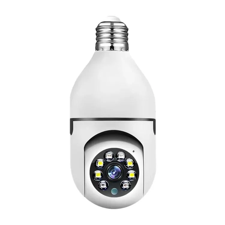 360 Degree Pnaoramic Lamp Bulb 360 WiFi Smart Home Light Bulb Camera