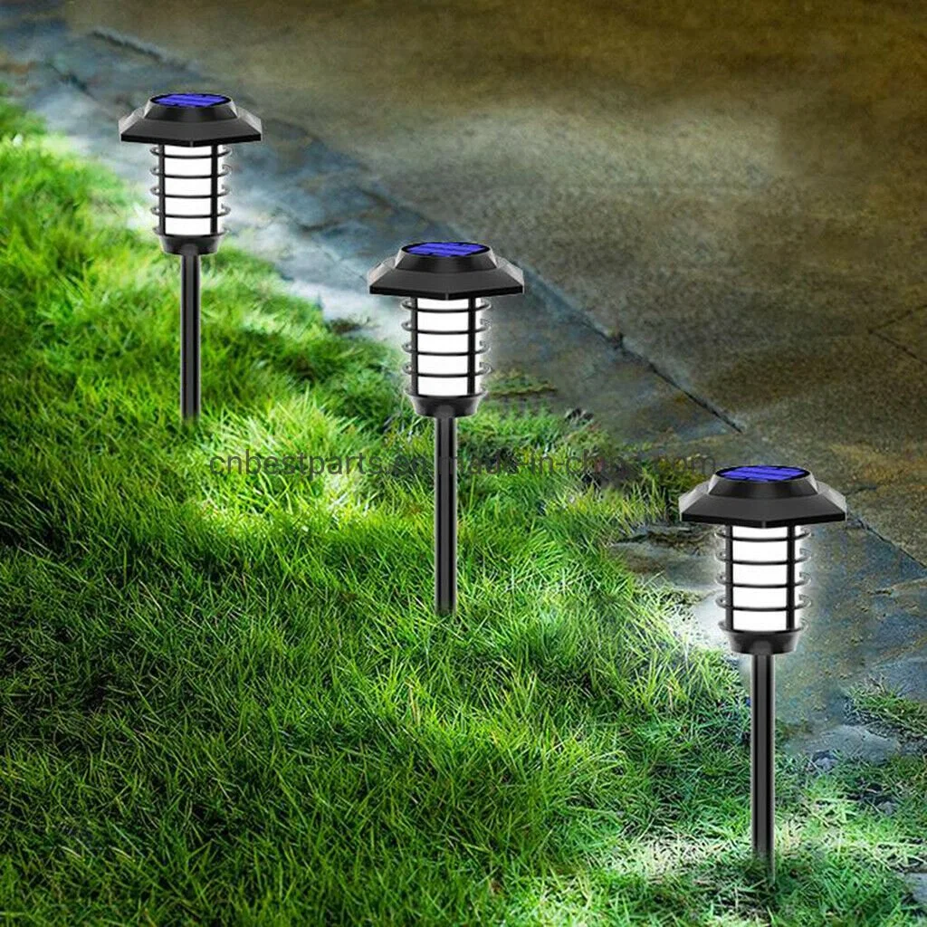 Outdoor Waterproof Landscape LED Lighting for Garden 1.8W LED Solar Powered Flame Warm Flickering Lamp Hot LED Garden Decorative Light