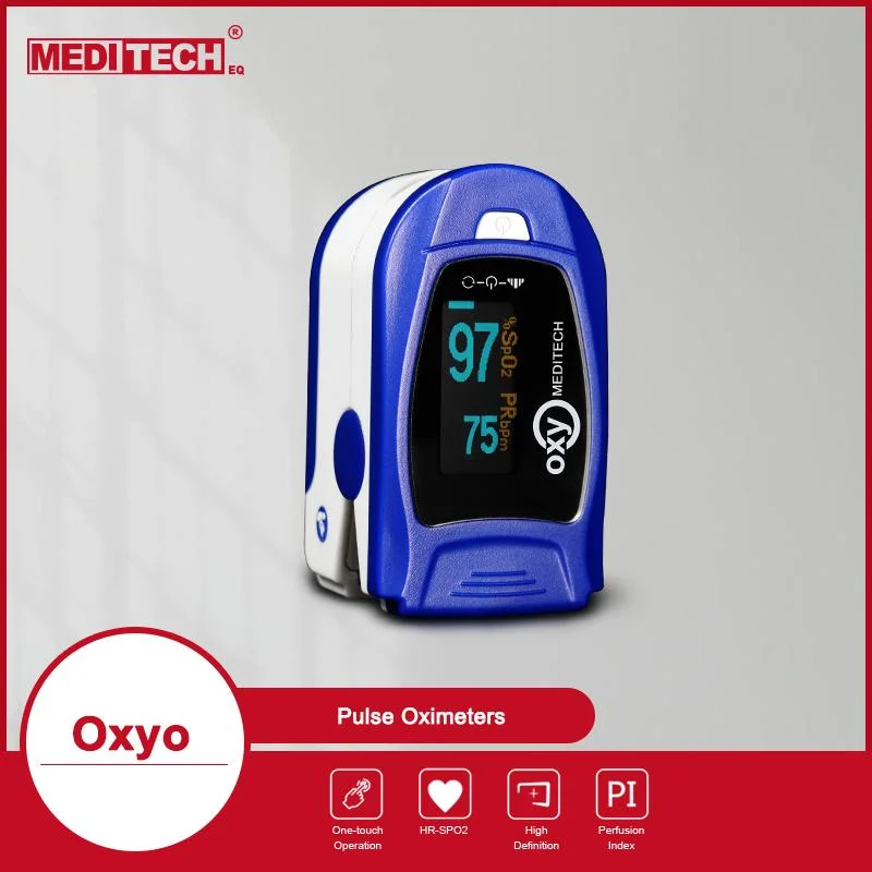 CE Approval Medical Equipment Manufacturer SpO2 Monitor Diagnosis Color Portable Handheld Finger Fingertip Pulse Oximeter