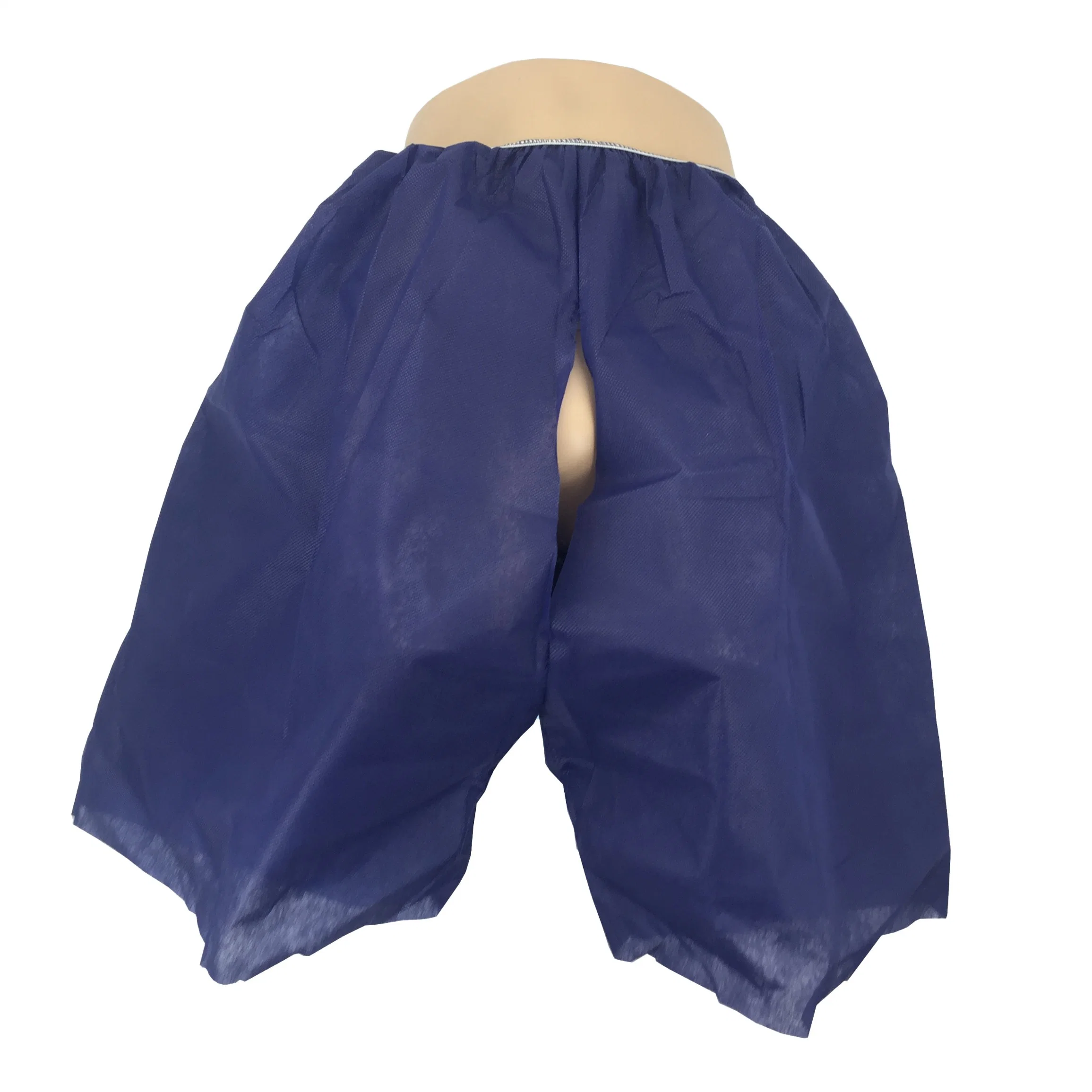 Disposable SMS Non Woven Exam Shorts Pants Boxers