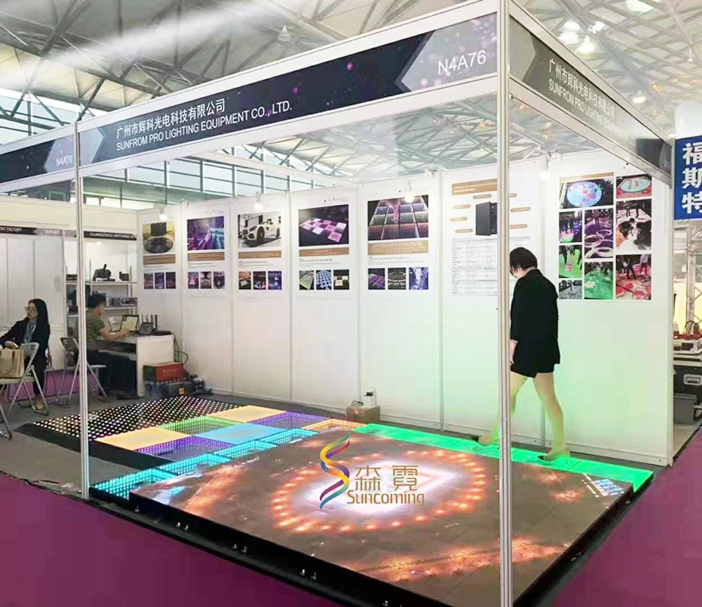 Indoor P6.25 HD Video Interactive LED Dance Floor Tile Display for Sale