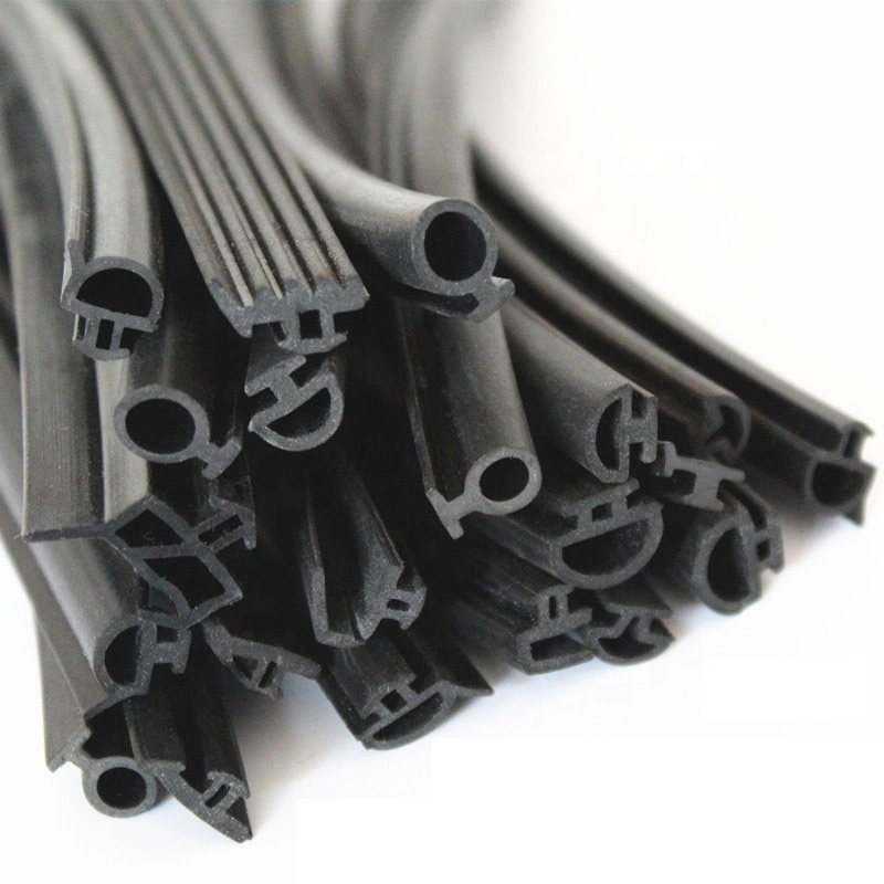 Custom OEM Rubber Extrusion Profile Extruded Molding Silicone/EPDM Rubber Seals Strips Profile Products