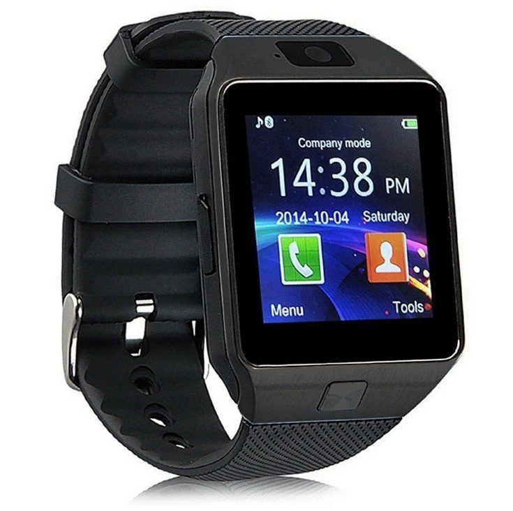 تخفيضات ساخنة Dz09 ساعة ذكية مع شاشة تعمل باللمس للهاتف الذكي بطاقة SIM لـ Android SmartWatch Dz09 A1 Gt08 Z60 Q18