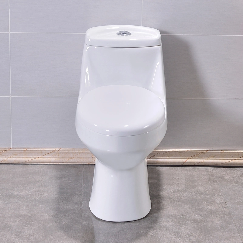 New Model Porcelain S Trap Closestool Home Bathroom Ceramic Wc One Piece Water Closet Toilet