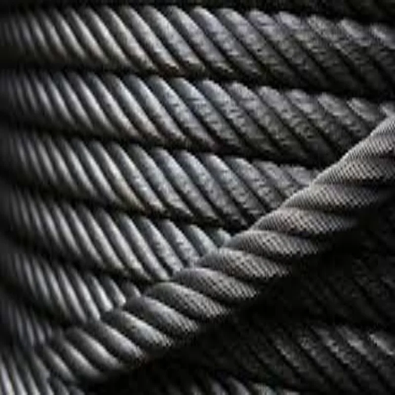 Silver Black Rope Safety Steel Wire Stainless Steel Stage Light Safety Cable High Tensile Prestressed Concrete Bonded PT Strands Cables Prestressing Steel