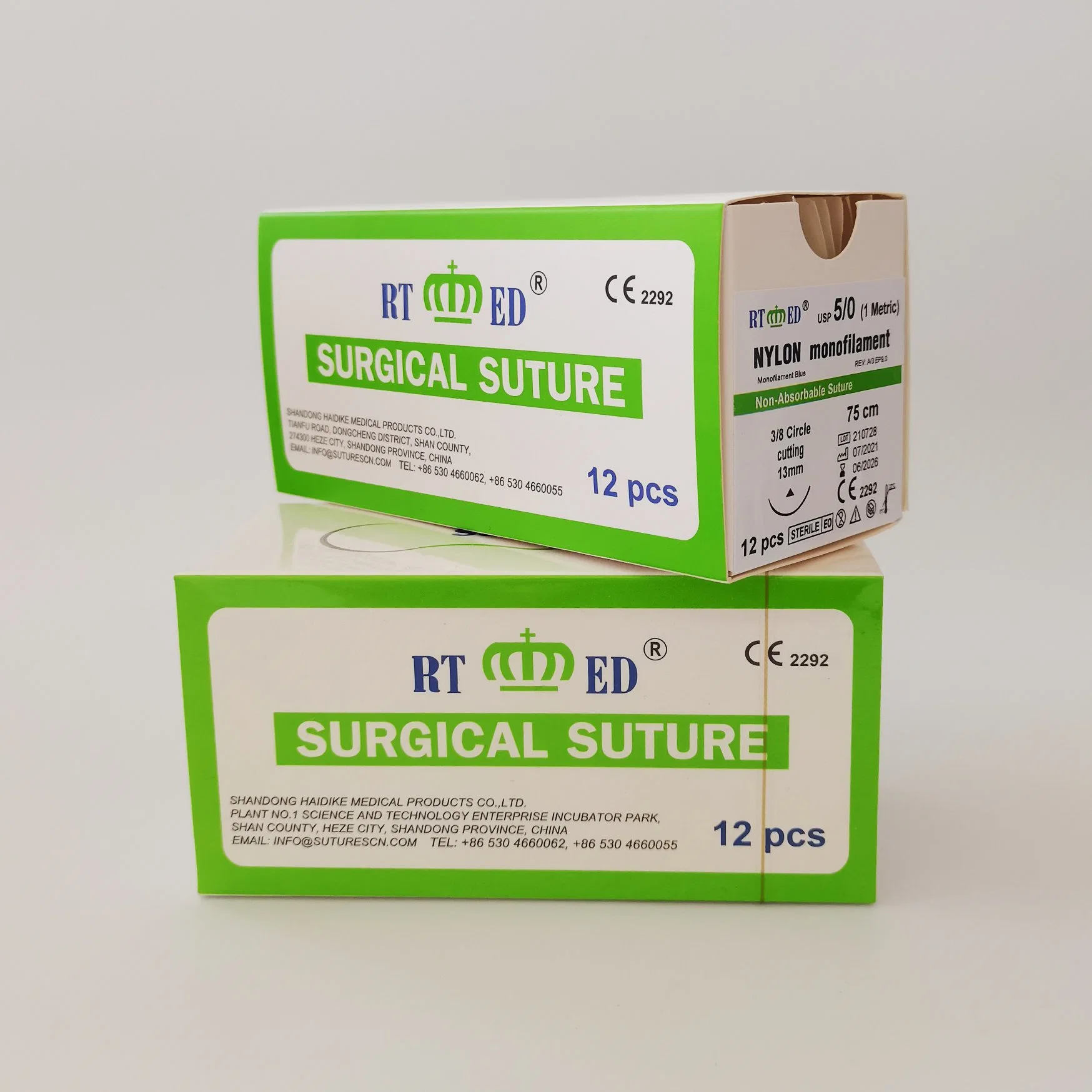 Hot Sale Medical Disposables Nylon Monofilament Dental Surgical Suture