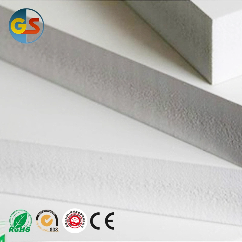 Goldensign Waterproof White Black Rigid PVC Expanded Forex Foamex Celuka 12mm Extruded Sheet Panel PVC Foam Board Sheet